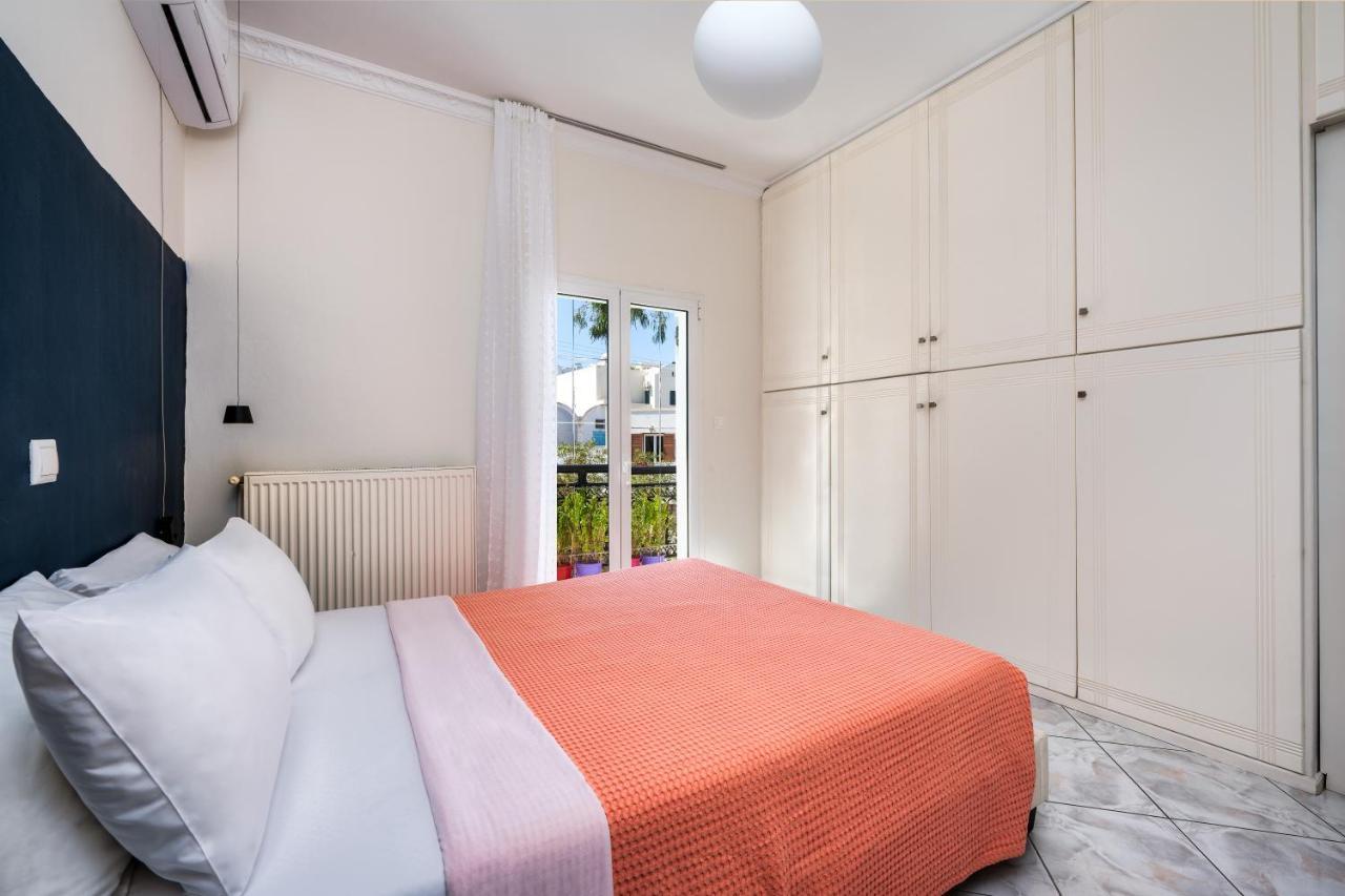 Modern 2 Bed Apartment In Downtown Of Fira Eksteriør billede